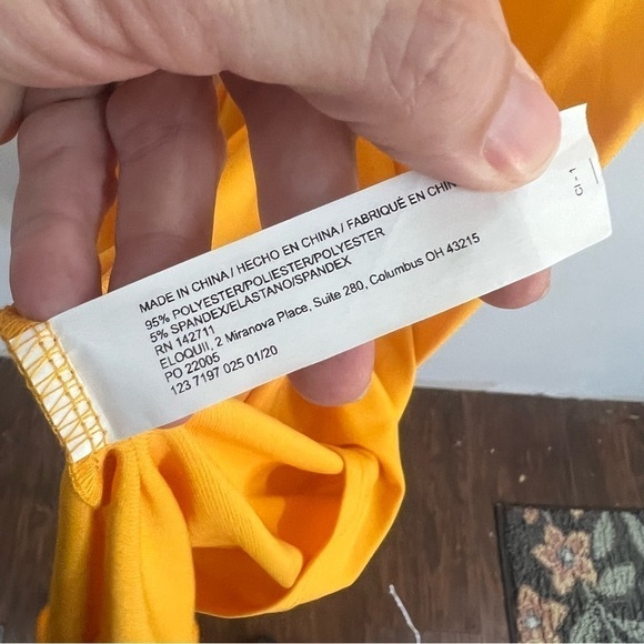 *NEW* Eloquii Tie Front Tulip Hem Dress - Picture 12 of 12